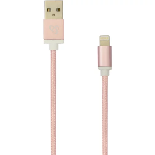 S Box KABEL USB A Muški -> 8-pin iPh Muški 1.5 m Zlatno roza - Blister, (08-iph7-rg)