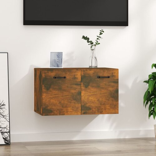 Furnova Stenska omarica dimljeni hrast 60x36,5x35 cm inženirski les, (21949899) Slike