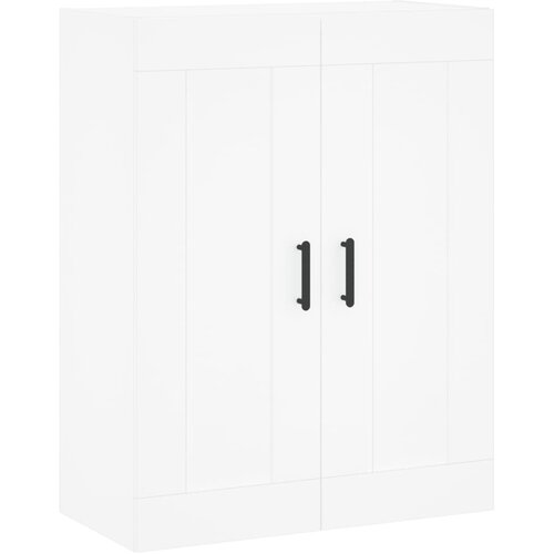 Maison Chic Stenska omarica - Zidna omarica bela 69,5x34x90 cm inženirski les iu473, (22063700) Cene