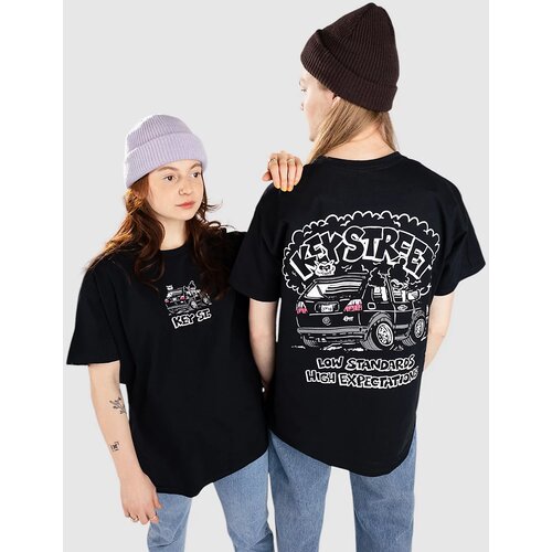 Key Street X FRKO Hot Box T-shirt black Cene