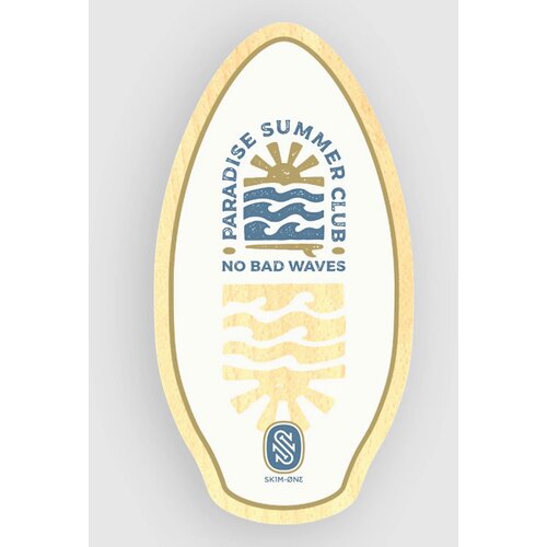 Skim One Wood Paradise 105 X 53 Bodyboard white Cene