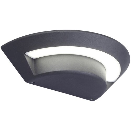 LUTEC LED zunanja stenska svetilka Lutec Ghost (7 W, 360 lm, 4.000 K, IP54, d 7 x š 26,4 x v 13,4 cm, antracit) Cene