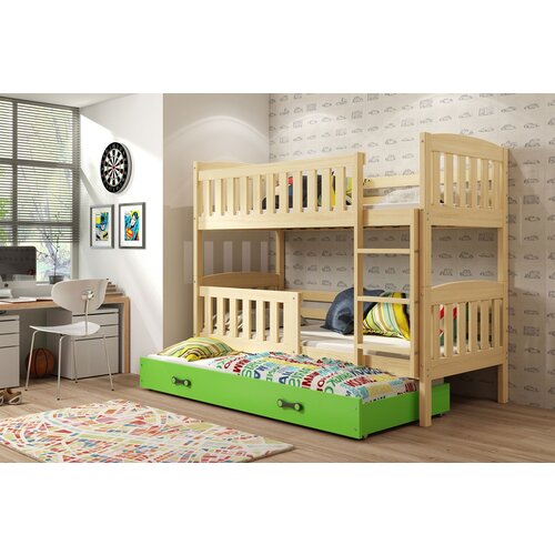BestBed POGRAD KUBUS 2 200X90 Z DODATNIM LE�I��EM (VE� BARV) - BOR-Zelena Cene