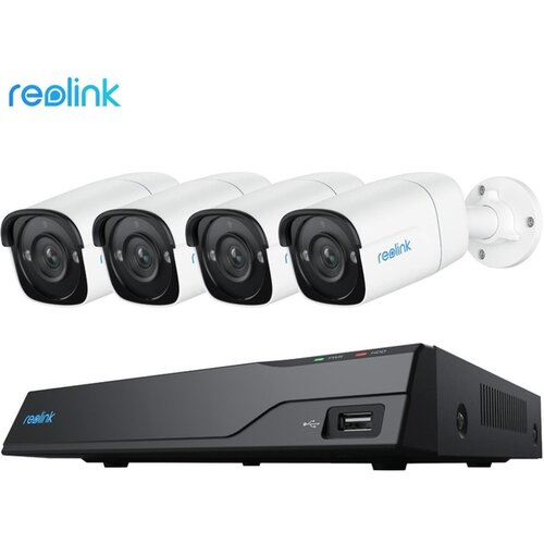 Reolink NVR snimač NVS8-5MB4, 5MP, 8 kanala, 2TB HDD, 4x Kamera, PoE Cene