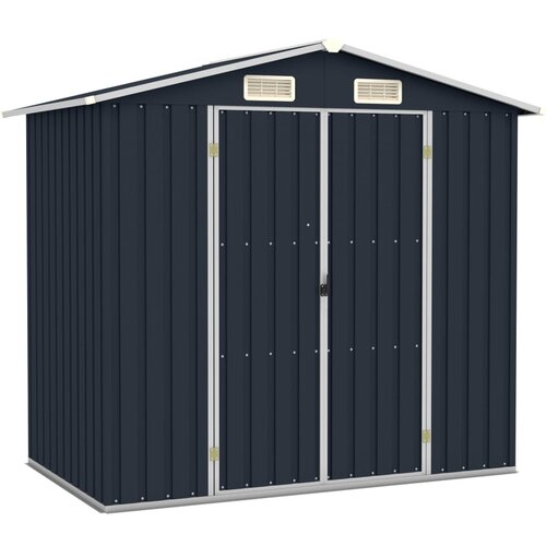 VidaXL Vrtna lopa antracitna 205x129x183 cm pocinkano jeklo Slike