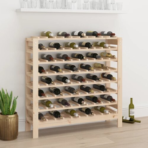  Stalak za vino 109,5x30x107,5 cm od masivne borovine Cijene