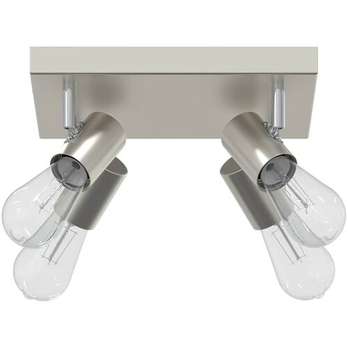  Stropni reflektor Nikla 26,5 x 26 x 11,5 cm Metal Slike