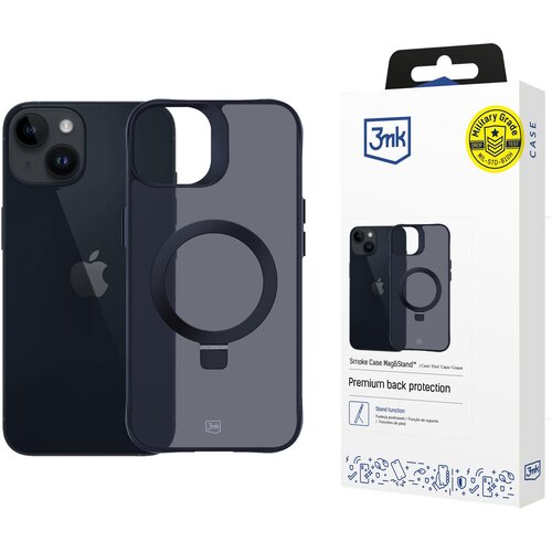 3mk APPLE IPHONE 14 PLUS - SMOKE CASE MAG&STAND, (5000299857) Cene