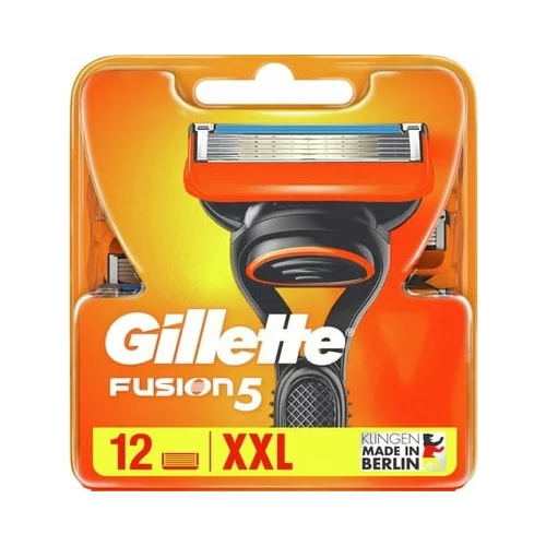 Gillette Fusion5 nadomestna glava brivnika - 12 kosi