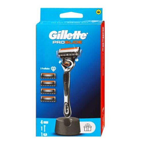 Gillette Proglide Brijač sa stalkom + 4 dopune Cene