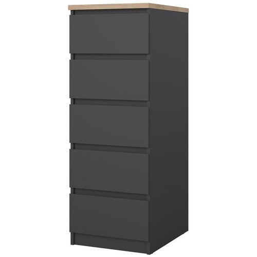Tvilum Temno siva komoda 40x111x50 cm Naia &amp;ndash; Slike