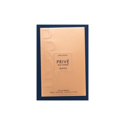 Riiffs Exclusive Priv&amp;eacute; Bleu Intense parfemska voda unisex 80 ml Slike