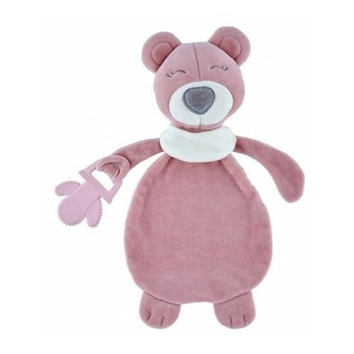 Babyjem igračka sa glodalicom Sweet Bear roze Slike