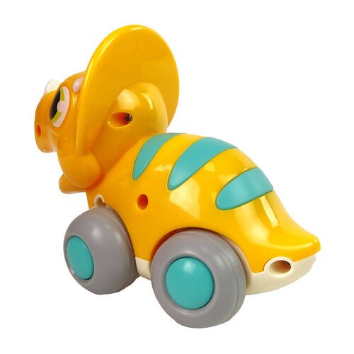  on Wheels Yellow Triceratops Figurine Slike