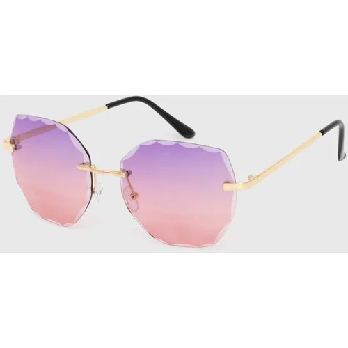 Answear Lab Sunčane naočale za žene, boja: ljubičasta