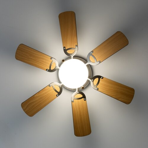  ZEVENTI - Stropni ventilator GALDANA 1xE27/60W/230V braon/bež Slike