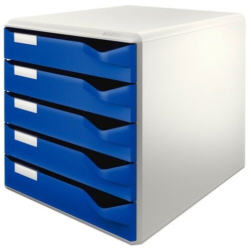 Esselte Leitz predalnik, 5 predalov, moder 5280 35 Slike