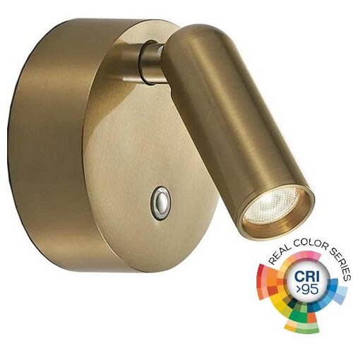 Ideal Lux led prigu&scaron;iva punjiva zidna spot svetiljka bean LED/3W/5V CRI95 mesing Cene
