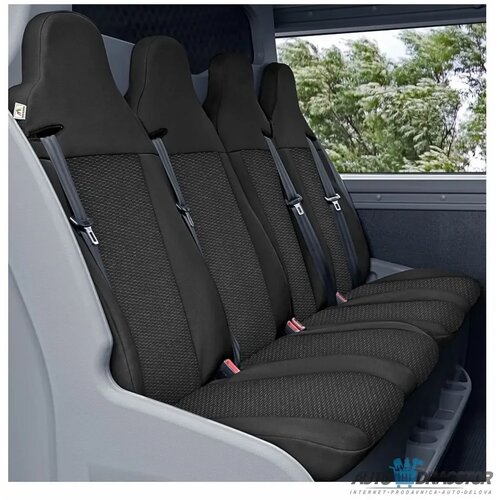 Kegel Blazusiak Trade presvlaka za zadnja sedista 4 u nizu presvlaka za suvozaceva sedista renault master 2010-/OPEL movano 2010-/NISSAN NV400 Slike