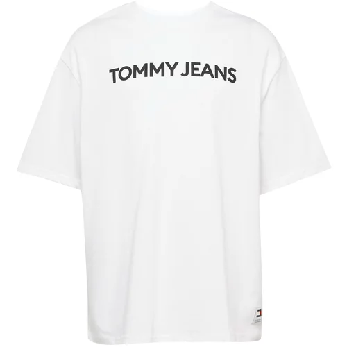 Tommy Jeans Majica 'CLASSICS' črna / bela