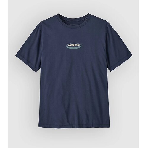 Patagonia 95 Oval Logo T-shirt new navy / kaleido Slike