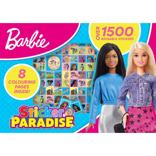 Barbie Slikovnica sticker paradise Cijene