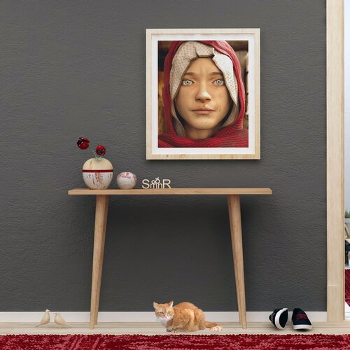 Hanah home Polica 100x74x30cm Hrast Cijene