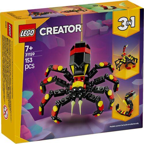 Lego Creator 3 in 1 31159 Divje živali: presenetljivi pajek, (21681196) Slike