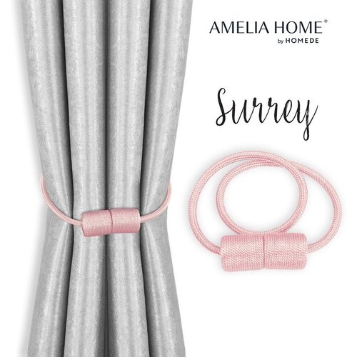  Curtains - accessories SURREY color powder pink ameliahome Cene