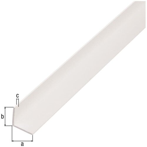 Profil Kotni profil (dolžina: 2 m, 30 x 30 x 2 mm, PVC) Cene