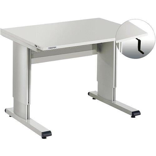 Treston Delovna miza WB, z ročico, &amp;Scaron;xG 1800 x 800 mm Slike