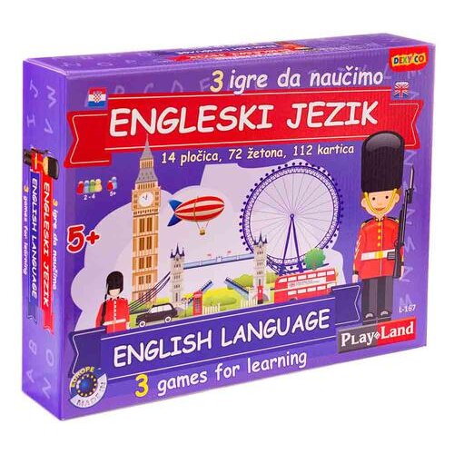  IGRA ENGLESKI ZA DJECU HR L-167 Cene