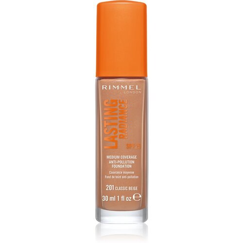 Rimmel London tekoča podlaga Lasting Radiance 201 Classic Beige Slike