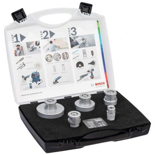 Bosch 5 delni set dijam.kruna+dijam.glodalo Cene