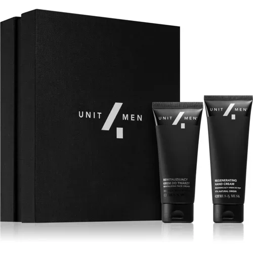 Unit4Men Caring Set Citrus & Musk set za telo in obraz