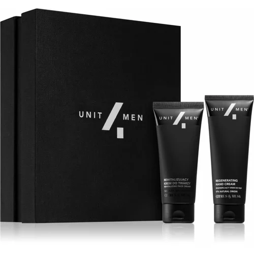 Unit4Men Caring Set Citrus & Musk set za tijelo i lice