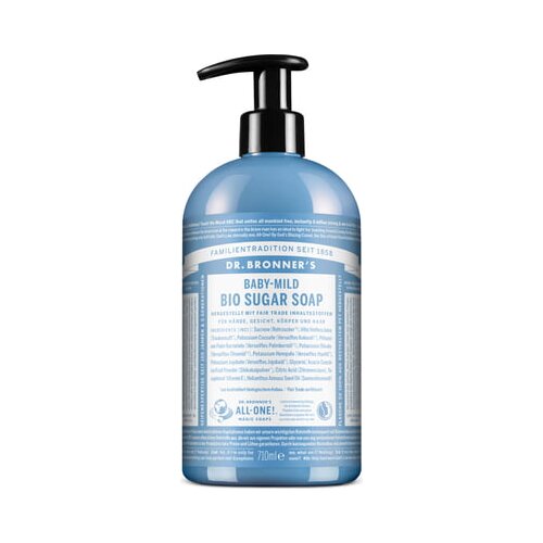 DR. BRONNER'S tekoče milo Bio Sugar Soap - nevtralno, brez dišav - 710 ml Cene