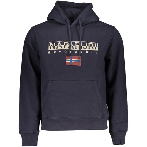 Napapijri MEN&amp;amp;#39;S BLUE ZIPLESS SWEATSHIRT Slike