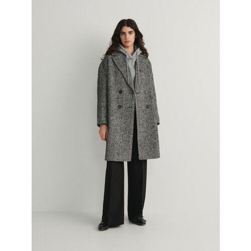 Reserved Ladies` coat - črna Cene
