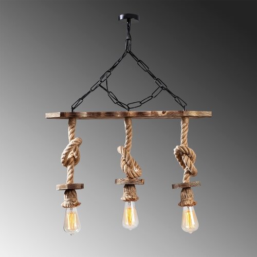Opviq Luster Erebos-111-AV, 75cm, 63x11 cm, 3xE27 Slike