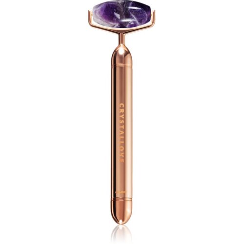 Crystallove Amethyst Vibrating Roller valjček za masažo za obraz 1 kos Cene
