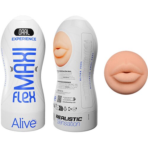 Alive Masturbator Maxi Flex Oral Skin Cene