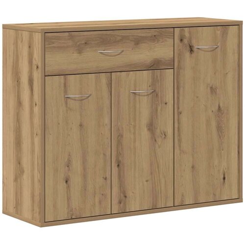VidaXL Bivak Artisan Oak 88x30x70 cm Inženirski les Slike