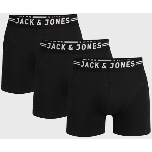 Jack & Jones Muške bokserice 3/1 crne Cene