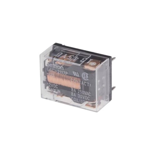 Omron G6C-2117P-US-DC12 snažni relej 12 V/DC 8 A 1 zatvarač, 1 otvarač 1 St. Bag Slike