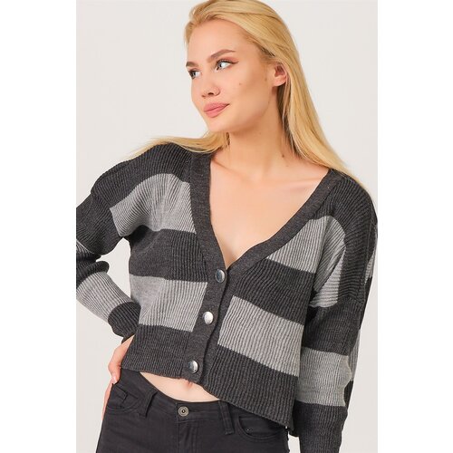 Dewberry Z3008 LADIES CARDIGAN-OUTDOOR ANTHRACITE Cijene