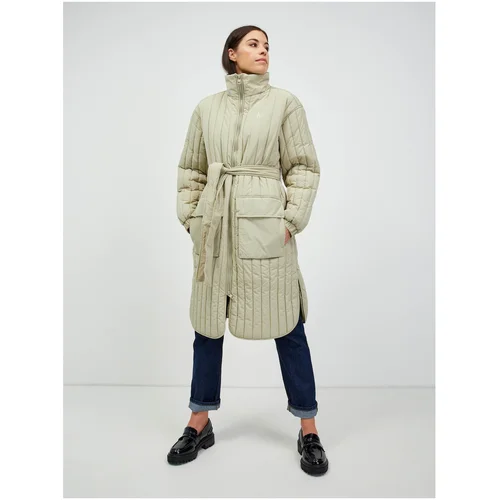 Calvin Klein Light Green Women's Coat - Women
