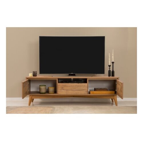 Hanah home TV ormarić Vina, 170x53x45 cm, Smeđa Slike