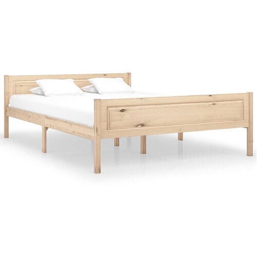  Posteljni okvir iz trdne borovine 160x200 cm Slike