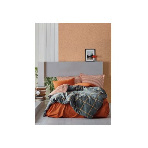 Lessentiel Maison ranforce posteljina (155 x 220) stark cinnamon Cene